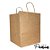 Sacola de Papel 34x24,5x21cm - Kraft Premium - Fundo Largo D-34 - 10 unidades - Rizzo - Imagem 1