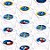 Caixinha Acrílica Lembrancinha Festa Mickey Fantasia - 5cm x 5cm 20 unidade - Rizzo - Imagem 2