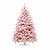 Árvore de Natal Andes Nevada Rosa 1,2 metros - 1un - Cromus Natal - Rizzo - Imagem 1