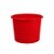 Balde de Pipoca Vermelho - 1,5L - 1 Un - Rizzo - Imagem 1