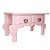 Mini Gaveteiro de Mesa 2 Gavetas - Rosa Bebê  - MDF - 01 Unidade - Rizzo - Imagem 2