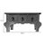 Mini Gaveteiro de Mesa 3 Gavetas Preto MDF - 01 Unidade - Rizzo - Imagem 4