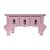 Mini Gaveteiro de Mesa 3 Gavetas Rosa MDF - 01 Unidade - Rizzo - Imagem 2