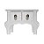 Mini Gaveteiro de Mesa 2 Gavetas Retrô Branco MDF - 01 Unidade - Rizzo - Imagem 2
