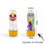 Mini Tubete Lembrancinha PK XD 8cm 20 unidades - Amarelo - Rizzo - Imagem 1