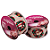 Fita de Cetim EGP 009TR 38mm -10m Cor 289 Papai Noel Vintage - 01 unidade - Progresso Natal - Imagem 2