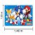 Painel TNT Festa Sonic - 140 x 103cm- 01 Unidade - Piffer - Rizzo - Imagem 2
