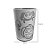 Copo para Colorir Color Cup Halloween - Laranja - 10cm - 1 unidade - Rizzo - Imagem 3