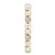 Bolas em Tubo Nude 6cm - 08 unidades - Cromus Natal - Rizzo Balões - Imagem 1