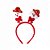 Tiara Natalina - Boneco de Neve com chapéu - Cromus Natal - 01 unidade  - Rizzo Balões - Imagem 1