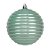 Bola de Natal Ondas VDY Cor Verde Mint 08cm 06 Unidades - Cromus - Rizzo Balões - Imagem 1