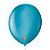 Balão Profissional Premium Uniq 11" 28cm - Azul Ciano - 15 unidades - Balões São Roque - Rizzo Balões - Imagem 1