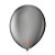 Balão Profissional Premium Uniq 11" 28cm - Cinza Granito - 15 unidades - Balões São Roque - Rizzo Balões - Imagem 1
