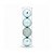 Bolas em Tubo Mint 12cm - 04 unidades - Cromus Natal - Rizzo - Imagem 3