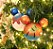 Kit Bolas Pateta e Pato Donald  10cm - 02 unidades Natal Disney - Cromus - Rizzo - Imagem 1