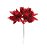 Pick Decorativo - Pinha Vermelho com Glitter - 20cm - 1 unidade - Cromus Natal - Rizzo - Imagem 1
