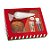 Caixa Panetone Kit Confeiteiro Ho Ho Ho - 20,5 x 18 x 8cm - 01 Unidade Cromus Natal - Rizzo Balões - Imagem 1