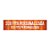 Fita de Cetim Personalizada CFS007 - 30mm X 45metros - Laranja 066 - 01 Unidade - Progresso - Rizzo Personalize - Imagem 1