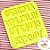Molde de Silicone 2229 Alfabeto Harry Potter - 01 Unidade - Mazulli - Rizzo - Imagem 1