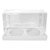 Caixa Panetone Duplo 100g Branco 9x16,5x12cm - 05 Unidades - Imagem 1