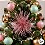 Decoração Enfeite Natalino Ouriço - Rosa - 15cm - 1 UN - Rizzo - Imagem 4