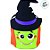 Decoração Cesta de Tecido Bruxinha Halloween Cromus Rizzo - Imagem 2