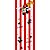 Trilho de Mesa de Tecido 40x200cm Festa Mickey Mouse 01 Unidade Regina - Imagem 2
