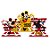 Decoração de Mesa Festa Mickey Mouse 06 Unidades Regina Rizzo - Imagem 3