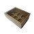 Caixa Base Brigadeiro - Kraft - N1 (9cm x12cm x4cm) - 5 unidades - Assk - - Imagem 1