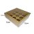 Caixa Base Brigadeiro - Kraft - N2 (13cm x13cm x3,5cm) - 5 unidades - Assk - - Imagem 2