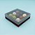 Caixa Base Brigadeiro - Marrom - N2 (13cm x13cm x3,5cm) - 5 unidades - Assk - Rizzo - Imagem 1