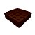 Caixa Base Brigadeiro - Marrom - N2 (13cm x13cm x3,5cm) - 5 unidades - Assk - - Imagem 2