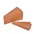 Caixa Fatia de Bolo com Gaveta n°2 - 9,5x15,5x6cm  Kraft - 10 unidades - Rizzo - Imagem 1