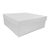 Caixa Presente Luxo N5 - Branco - (25,5cm x25,5cm x9cm) - 01 unidade - Assk - - Imagem 1