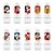 Mini Tubete Lembrancinha Festa Mickey Mouse 8cm 20 unidades - Branco - Rizzo - Imagem 2