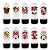 Mini Tubete Lembrancinha Festa Minnie Mouse 8cm 20 unidades - Preto - Rizzo - Imagem 2