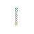 Bolas em Tubo Rainbow Mate 04cm - 08 unidades - Cromus Natal - Rizzo Balões - Imagem 1