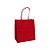Sacola de Papel 23,5x17x28cm - Vermelho - Ref 5980 - 10 UN - Rizzo - Imagem 1