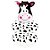 Buque de Balões Animal Print 24"- Vaca - 01 Balão Metalizado + 6 Balões Látex - Partiufesta - Rizzo - Imagem 1