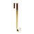 Gancho Suporte para Guirlanda Básico Liso Ouro 38cm - 01 unidade - Cromus Natal - Rizzo Embalagens - Imagem 1