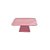 Suporte para Doces - Rosa Bebe - 17x17cm - 1 UN - Rizzo - Imagem 1