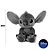 Pelúcia Decorativa - Stitch - Big Feet - Lilo & Stitch - Disney Original - 1 Un - Rizzo - Imagem 2