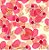 Saco Presente 35x54cm - Hibiscos - 50 unidades - Regina - - Imagem 1