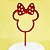 Topo de Bolo - Minnie Mouse - 1UN - Ref 1753 - Vivarte - Rizzo - Imagem 1