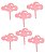Pick Decorativo - Nuvem - Rosa - 6UN - Ref 1678 - Vivarte - Rizzo - Imagem 1