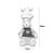 Boneco de Páscoa - Coelho Super Chef Sentado - 01 UN - Cromus - Imagem 2