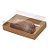 Caixa para Meio Ovo de Corte Kraft 500g - 06 Unidades - Cromus - Imagem 1
