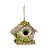 Enfeite para Pendurar Casinha Decorativa Rústica - Marrom/Verde - 1 unidade - Cromus Páscoa - - Imagem 1