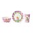 Kit Refeição Infantil Páscoa Saint Peter Rabbit Kit c/ 3 pcs - 1 unidade - Cromus - Rizzo - Imagem 1
