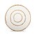 Sousplat em Fibra Branco - 1 unidade - Cromus - Rizzo - Imagem 1